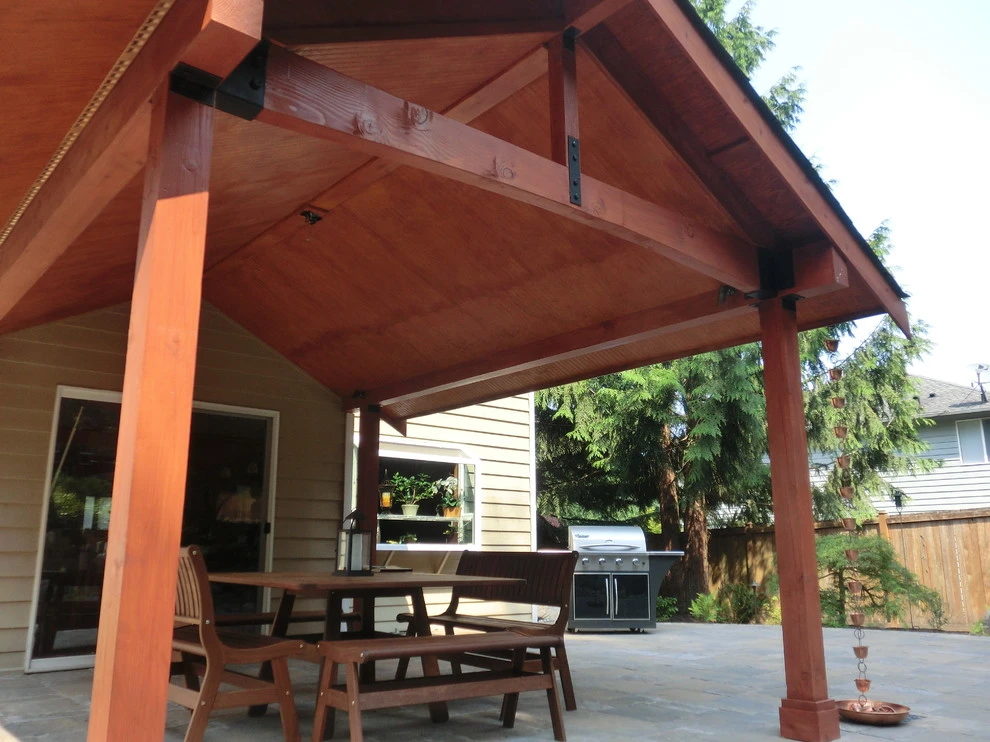 Outdoor Pergolas and Wood Structures by Green Spaces Landscaping - Photo 17