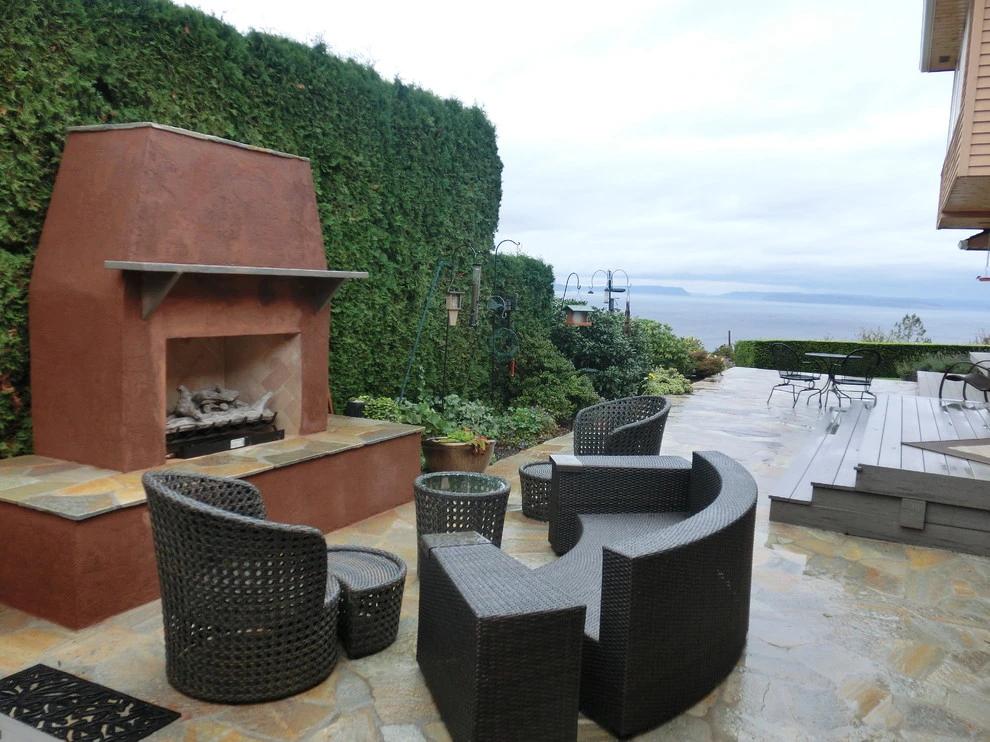 Fire Features by Green Spaces Landscaping - Photo 9