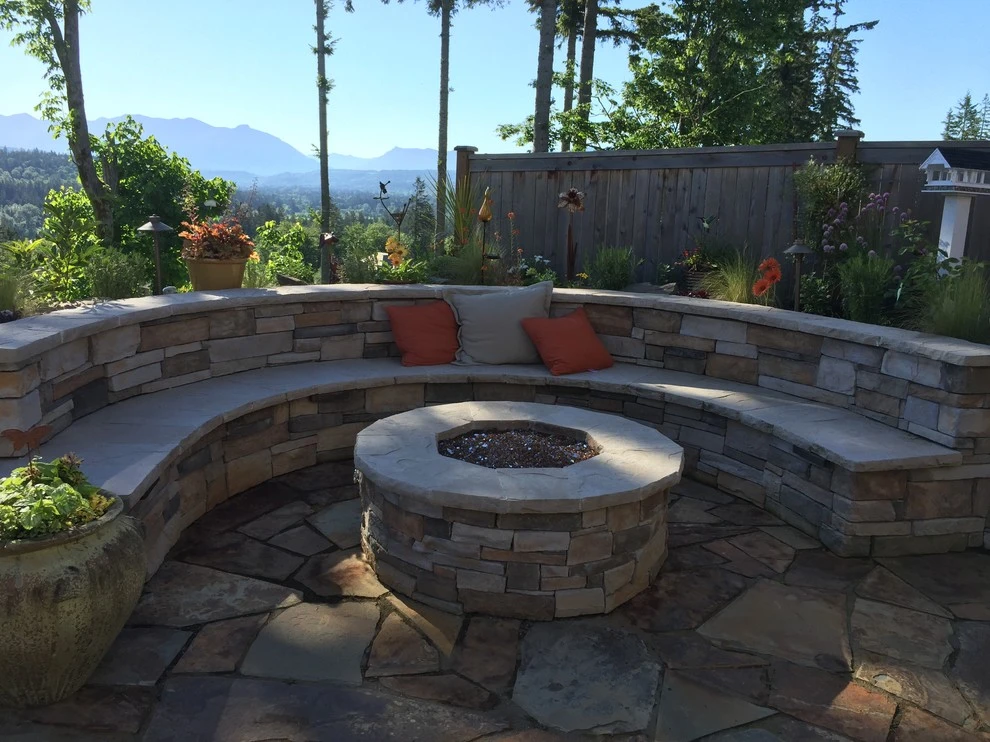 Fire Features by Green Spaces Landscaping - Photo 23