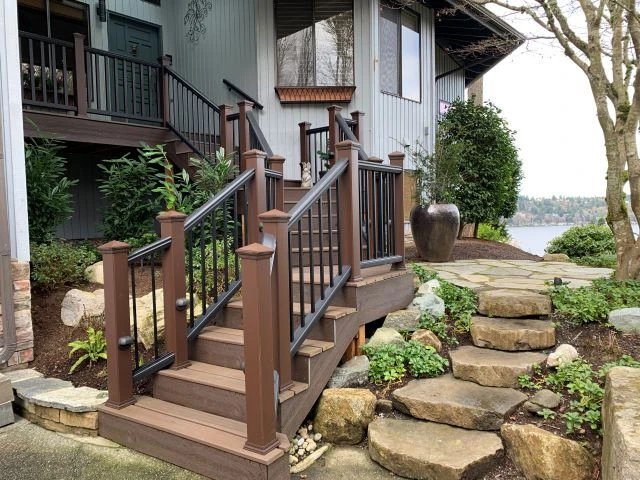 Custom Decks and Steps by Green Spaces Landscaping - Photo 27