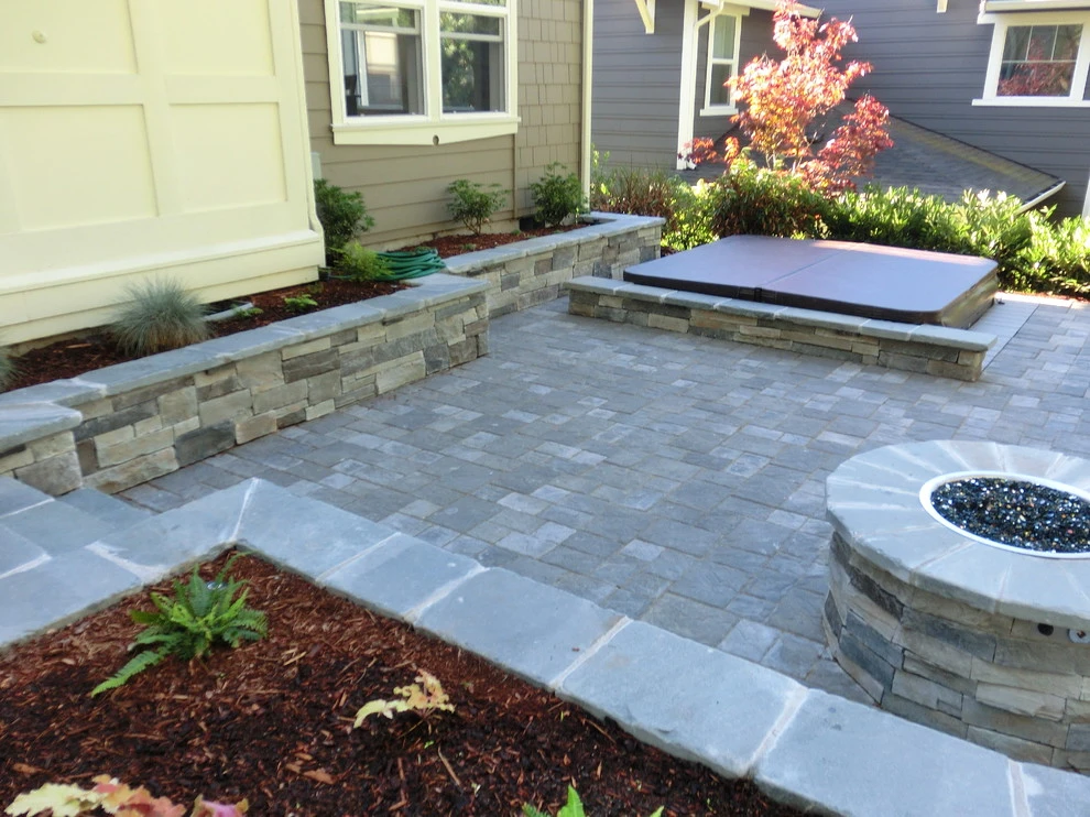 Stone Walls by Green Spaces Landscaping - Photo 7