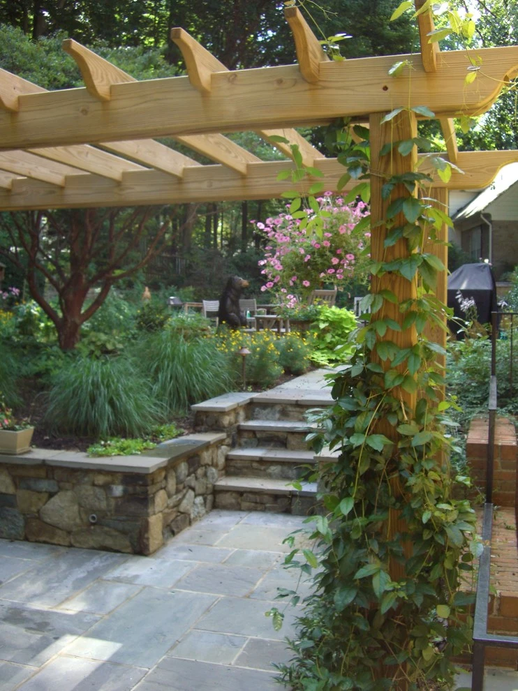 Outdoor Pergolas and Wood Structures by Green Spaces Landscaping - Photo 25