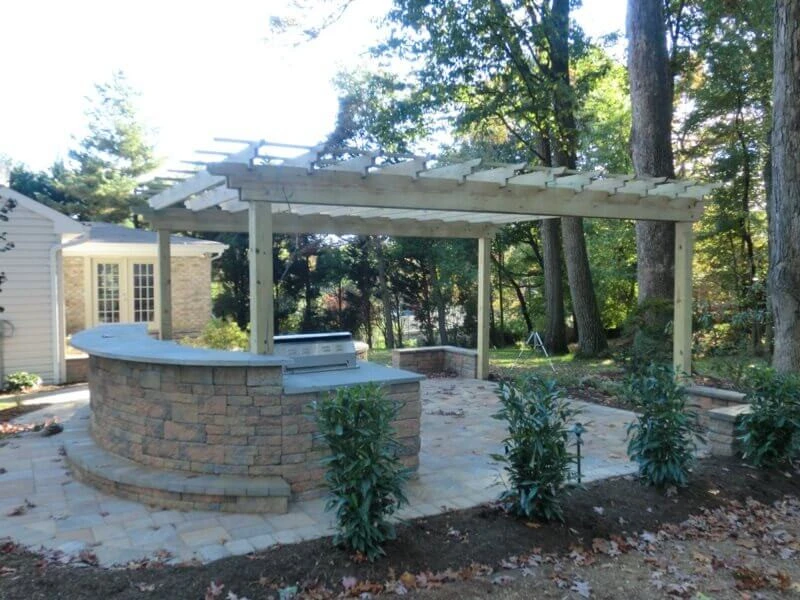 Outdoor Pergolas and Wood Structures by Green Spaces Landscaping - Photo 23