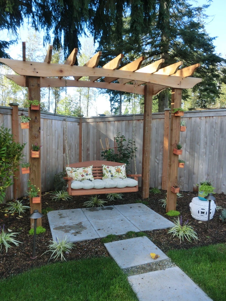 Outdoor Pergolas and Wood Structures by Green Spaces Landscaping - Photo 16