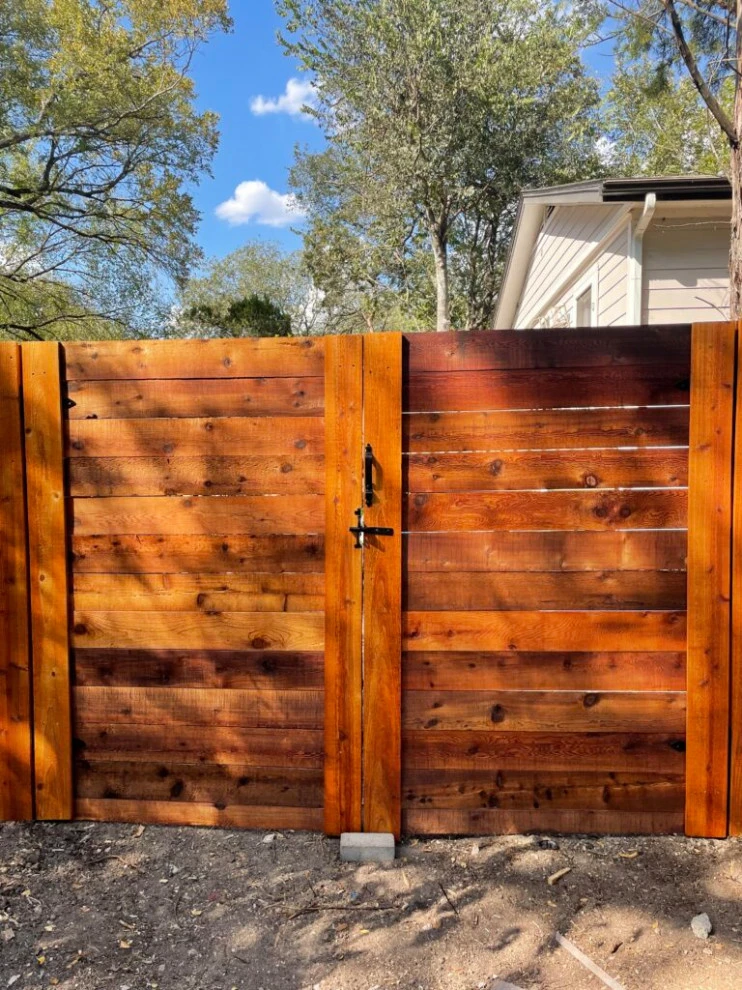 Fence Installation & Staining by H A Dirt Cleaning & Construction - Photo 5