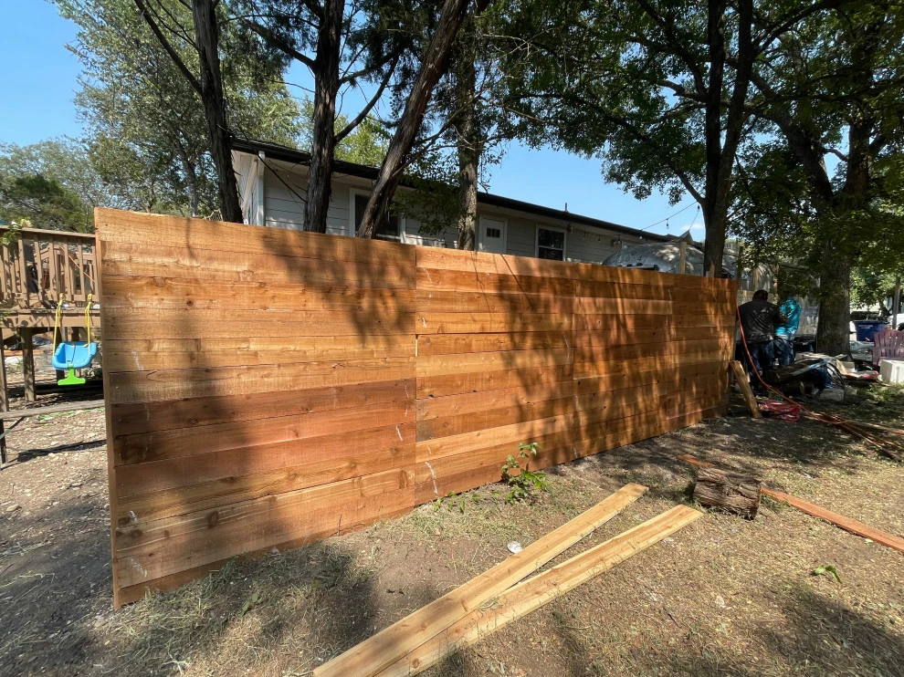 Fence Installation & Staining by H A Dirt Cleaning & Construction - Photo 9