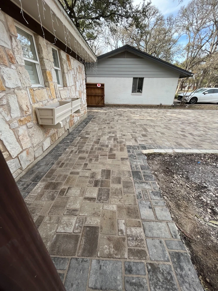 Driveway Upgrade with Pavers by H A Dirt Cleaning & Construction - Photo 3