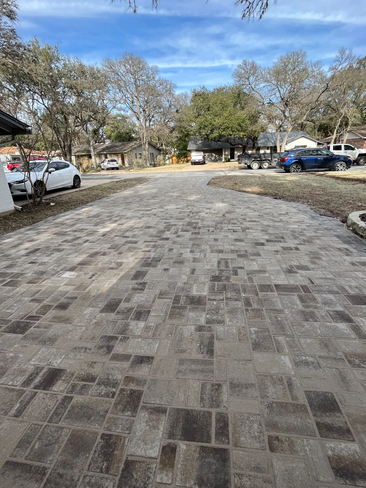 Driveway Upgrade with Pavers by H A Dirt Cleaning & Construction - Photo 2