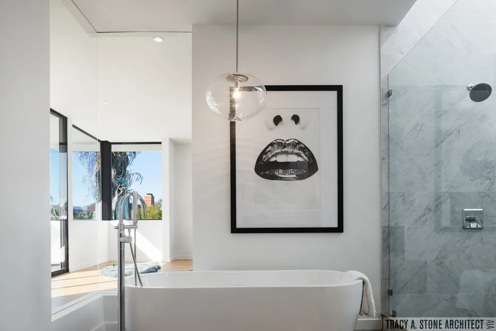 Contemporary Poolside Indoor-Outdoor Living by Tracy A. Stone Architect - Photo 2