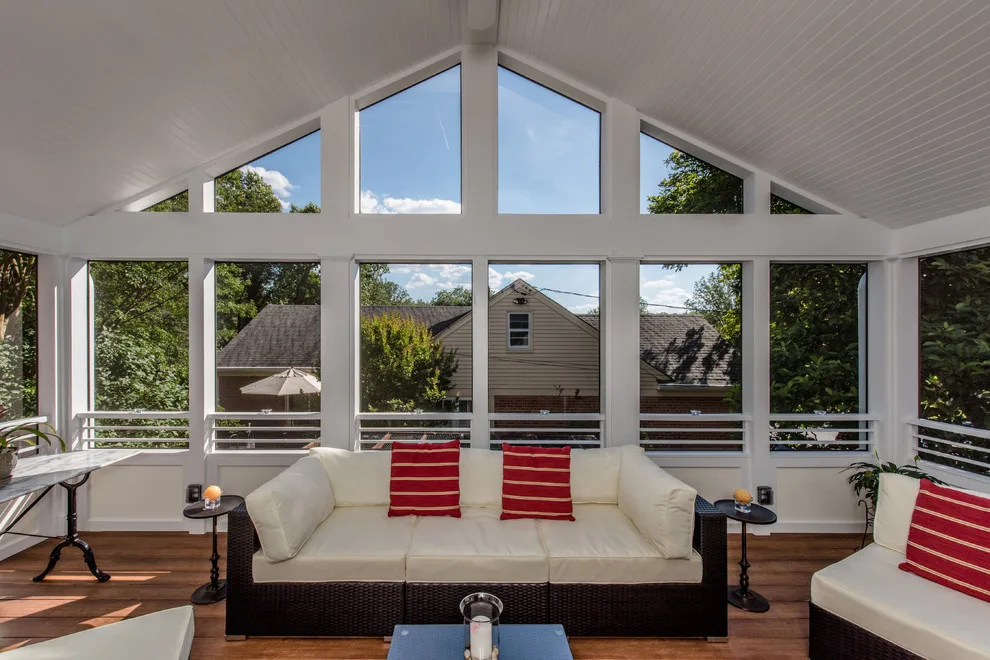 Kensington, MD Cathedral-Vaulted Screened Veranda by Upton Architecture, LLC - Photo 12