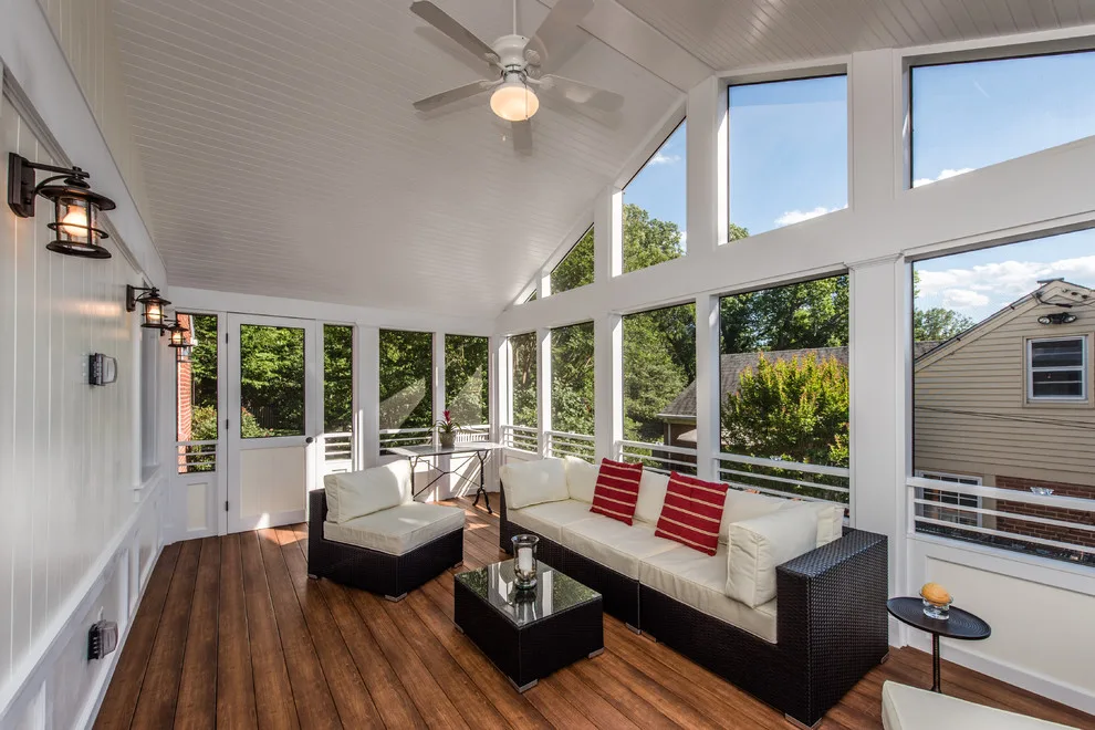 Kensington, MD Cathedral-Vaulted Screened Veranda by Upton Architecture, LLC - Photo 13