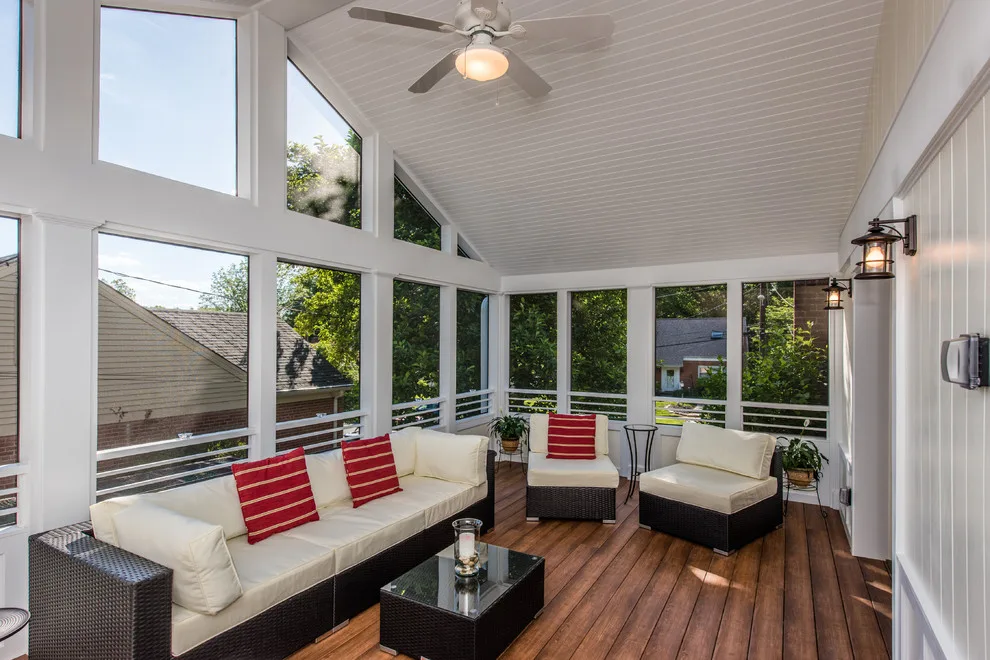 Kensington, MD Cathedral-Vaulted Screened Veranda by Upton Architecture, LLC - Photo 4