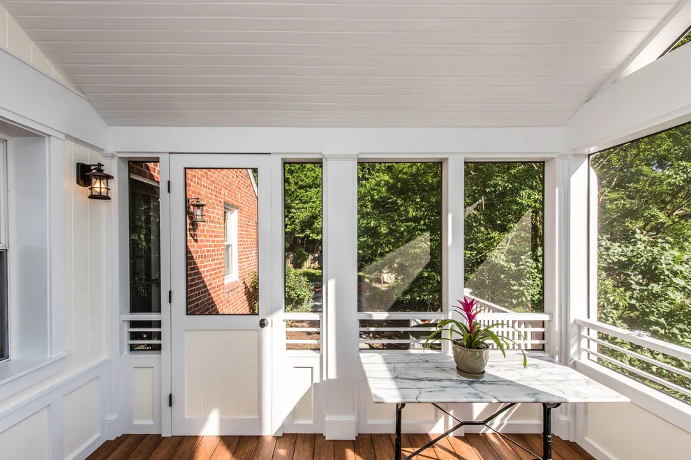 Kensington, MD Cathedral-Vaulted Screened Veranda by Upton Architecture, LLC - Photo 11