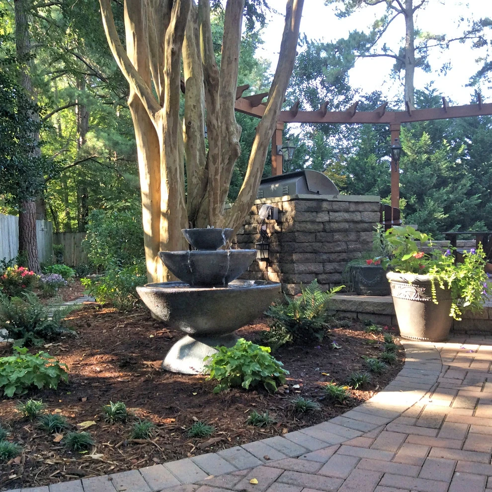 Rainwater Fountain by DesignScapes Of North Carolina, Ltd. - Photo 13