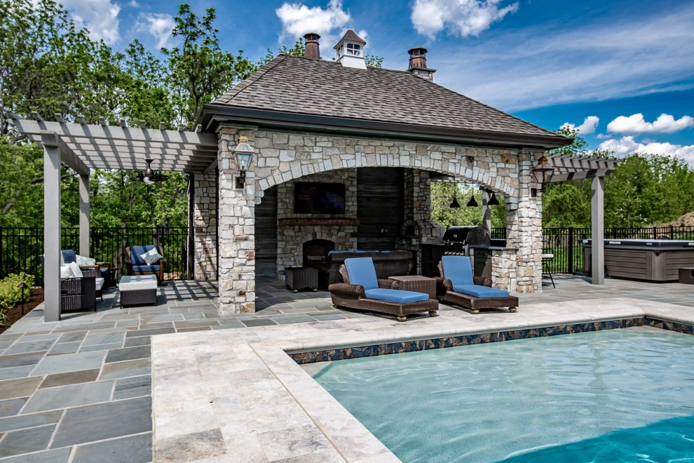 Pavilions & Outdoor Structures by DiSabatino Landscaping And Tree Care - Photo 9
