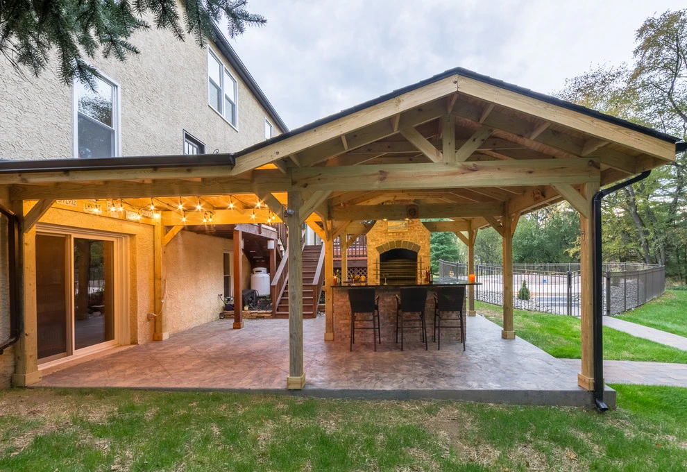 Pavilions & Outdoor Structures by DiSabatino Landscaping And Tree Care - Photo 4