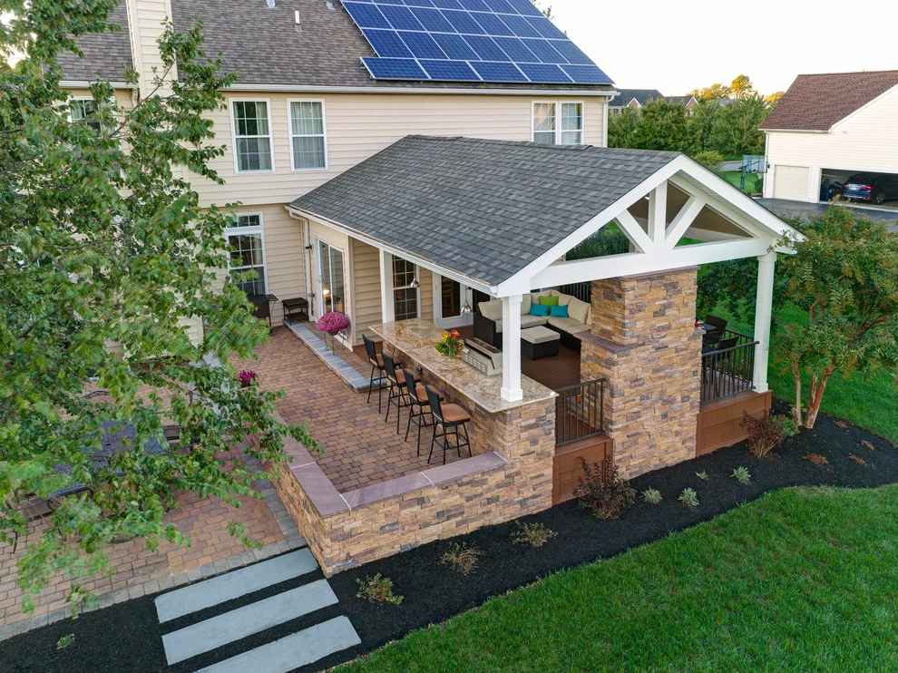 Pavilions & Outdoor Structures by DiSabatino Landscaping And Tree Care - Photo 8