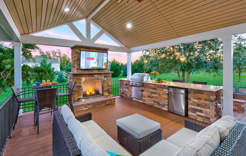 Pavilions & Outdoor Structures by DiSabatino Landscaping And Tree Care - Photo 36