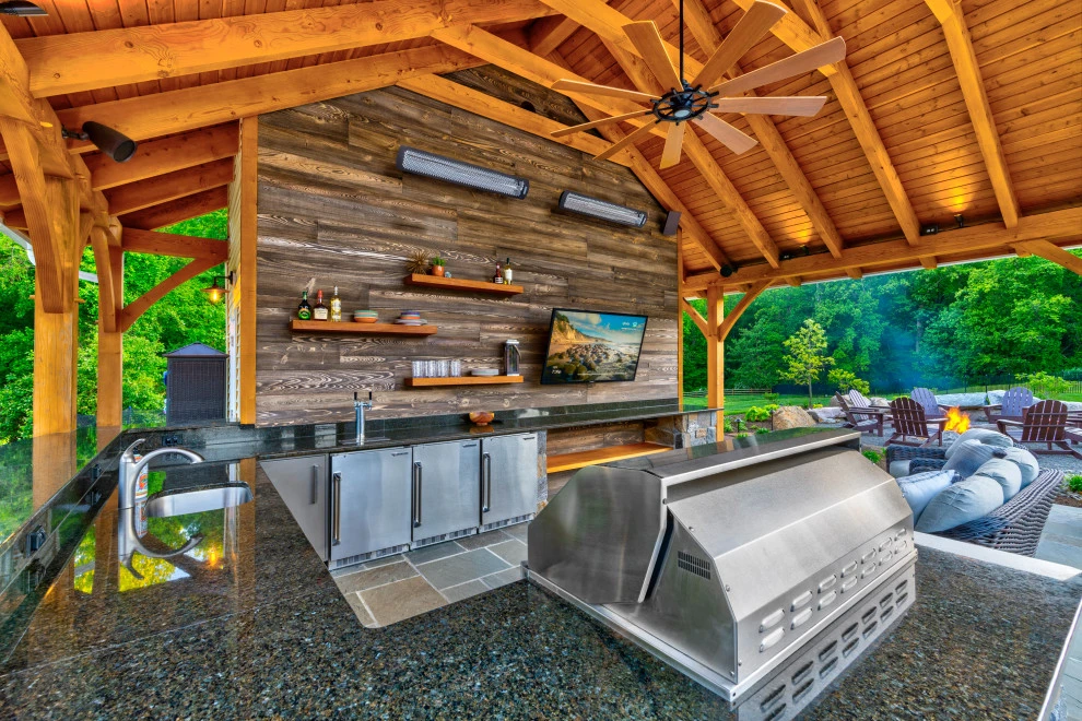 Pavilions & Outdoor Structures by DiSabatino Landscaping And Tree Care - Photo 11