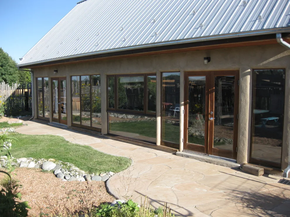 Straw Bale and Trombe Wall Effectiveness by DWH Architects Inc - Photo 3