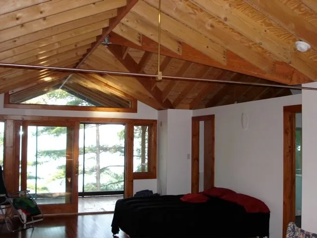 Timber Home Master Bedroom by D.R. Long, Architect + Associates - Photo 3