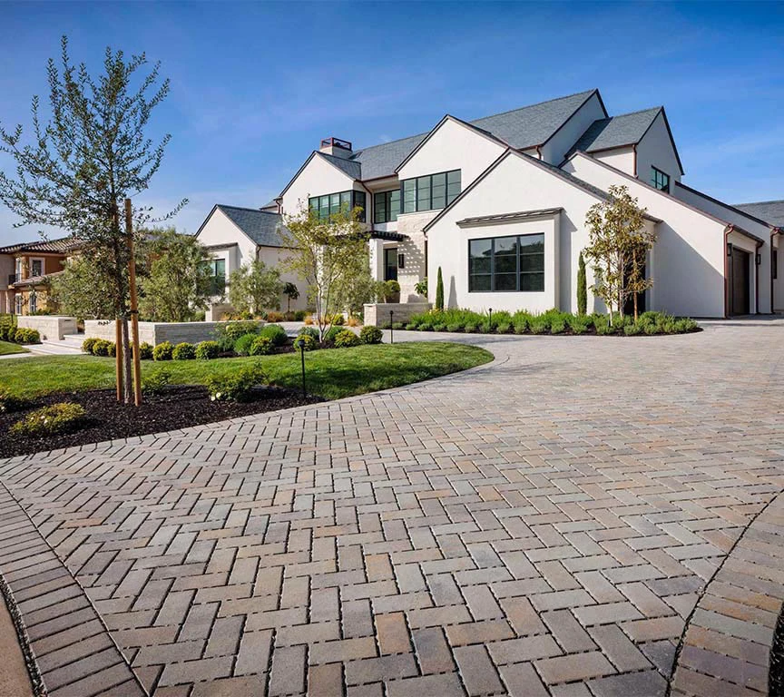 A Herringbone Welcome Home by DPG Pavers And Design - Photo 4