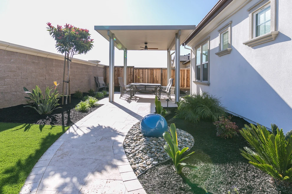 Front & Backyard New Home Landscaping by DPG Pavers And Design - Photo 6