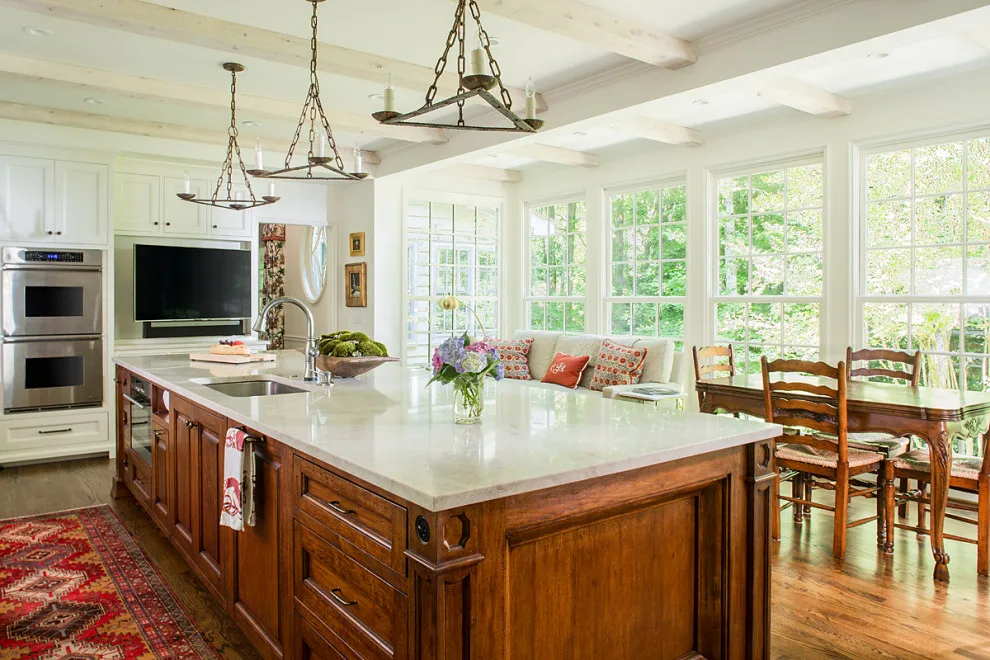 Opulent Kitchen Enlargement and Outdoor Patio by Blue Oak Architecture - Photo 4