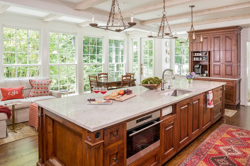 Opulent Kitchen Enlargement and Outdoor Patio by Blue Oak Architecture - Photo 8