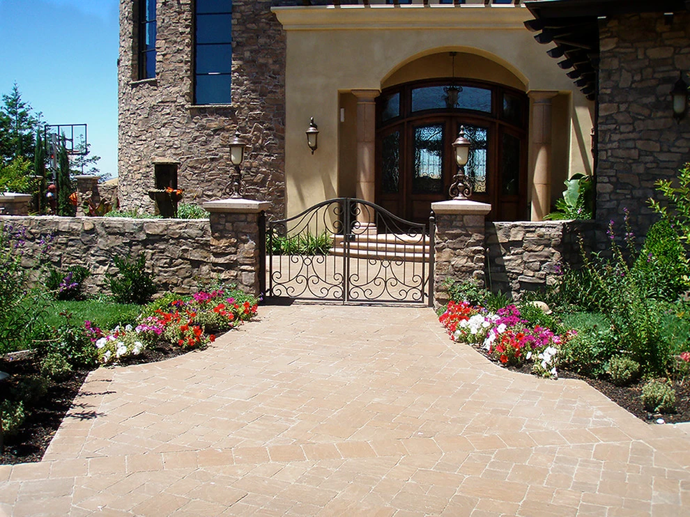Mediterranean Paver and Landscape Installation, Blackhawk, CA by DPG Pavers And Design - Photo 4