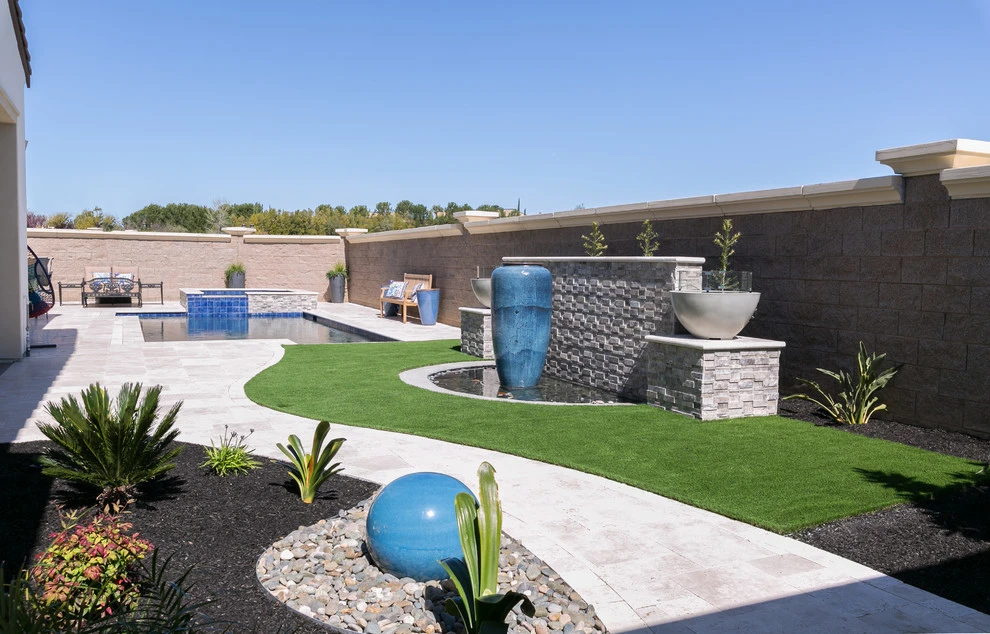 Front & Backyard New Home Landscaping by DPG Pavers And Design - Photo 7