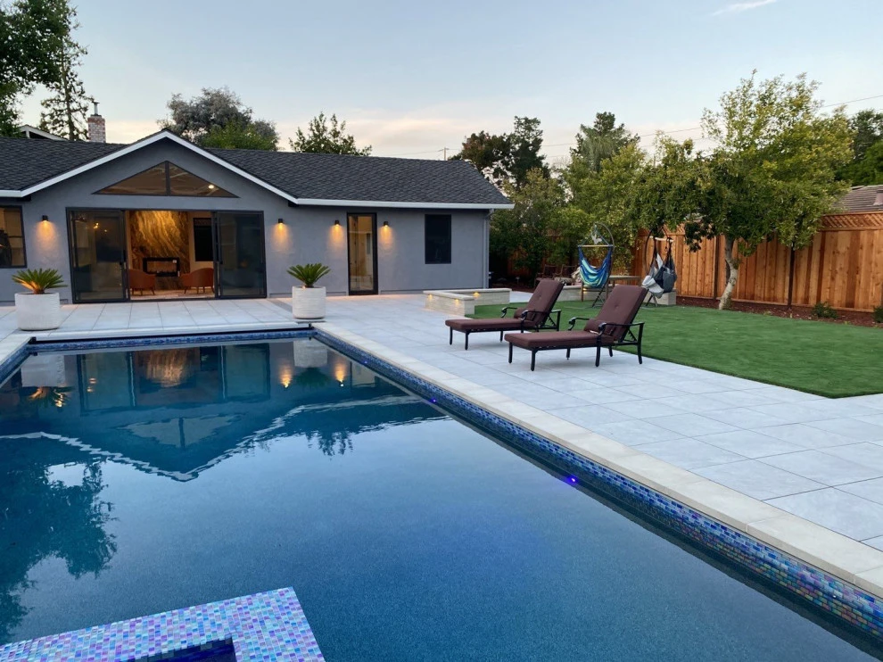 Backyard Porcelain Paver Pool Deck by DPG Pavers And Design - Photo 2