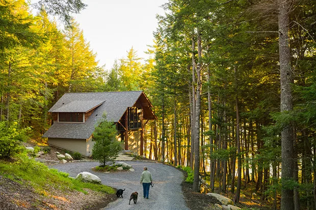 Maine Lakeside Retreat Exterior by Always By Design ARCHITECTURE - Photo 2
