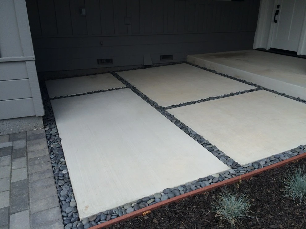 Modern Driveway and Front Yard Danville, CA by DPG Pavers And Design - Photo 3