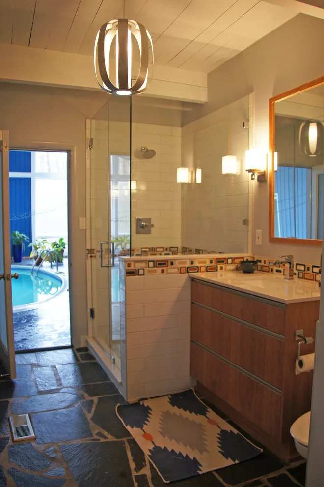 Modern Bathroom Renovation Project by Sophie Piesse Architect, PA - Photo 9