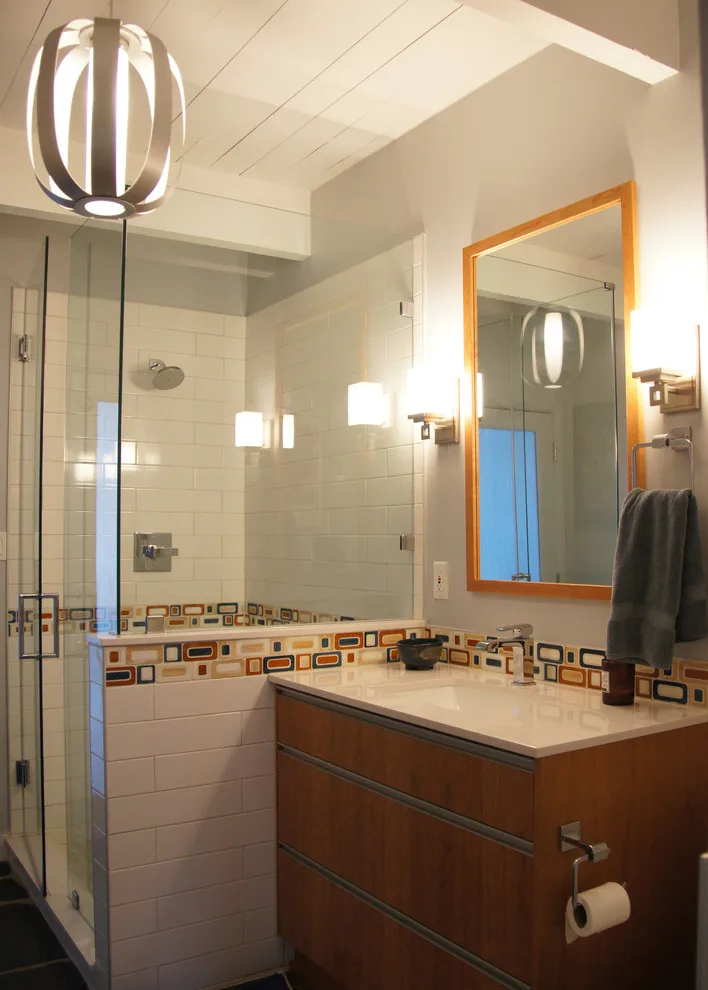 Modern Bathroom Renovation Project by Sophie Piesse Architect, PA - Photo 6