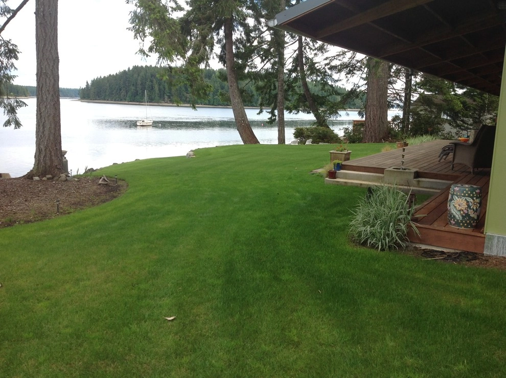 Lawn and flower beds by Puget Sound Landscaping, Inc. - Photo 2