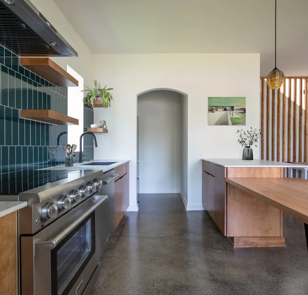 Mid Century | Compact Home, Grand Elevation by ArchiNerd PLLC - Photo 8