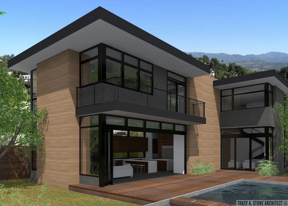 Luminous Contemporary Living Space by Tracy A. Stone Architect - Photo 2