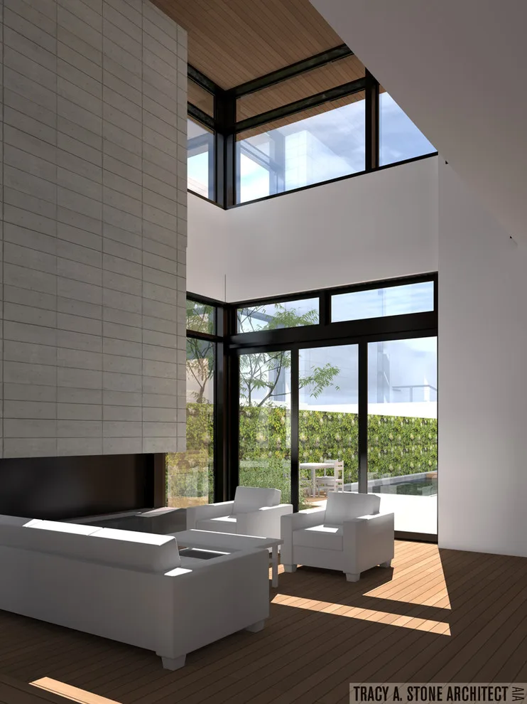 Luminous Contemporary Living Space by Tracy A. Stone Architect - Photo 3