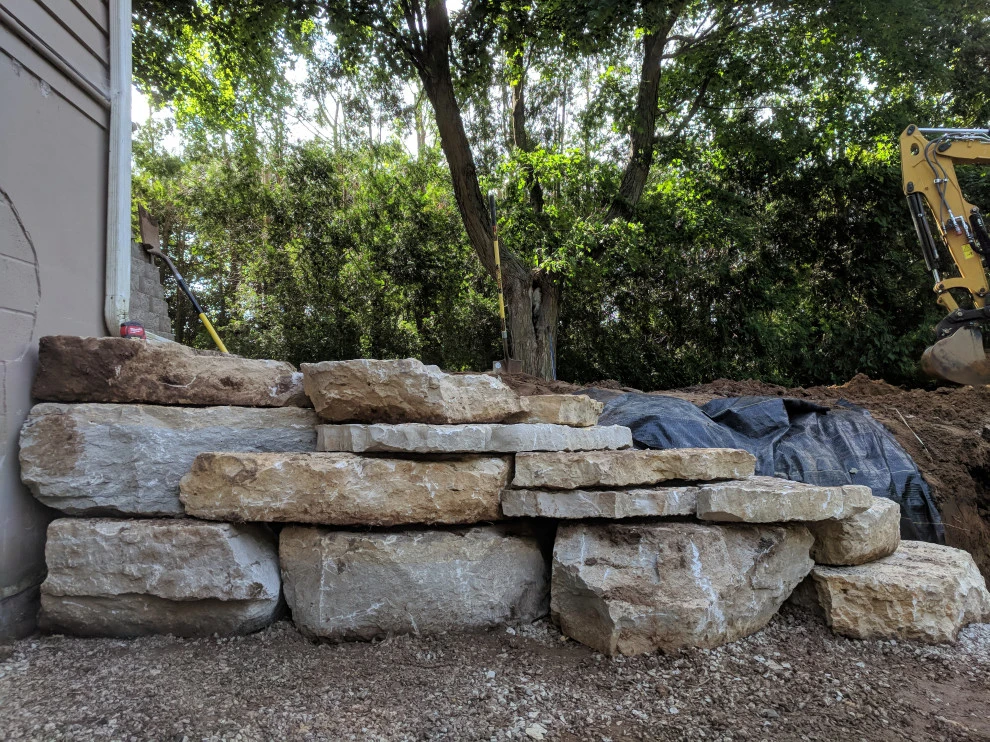 Backyard Natural Featuring Permeable Paver Solutions by Eco Harmony Landscape & Design, LLC. - Photo 22