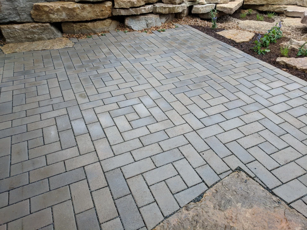 Backyard Natural Featuring Permeable Paver Solutions by Eco Harmony Landscape & Design, LLC. - Photo 5