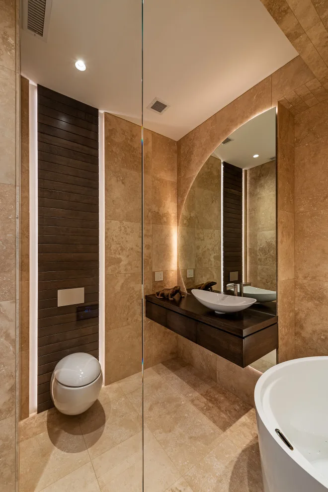 Contemporary Bathroom by Proctor Architects, LLC - Photo 7
