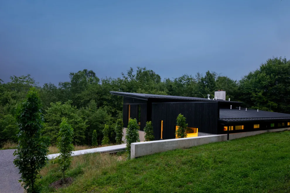 Contemporary Edge Residence - Sewickley, PA by Gaskill Architecture - Photo 21