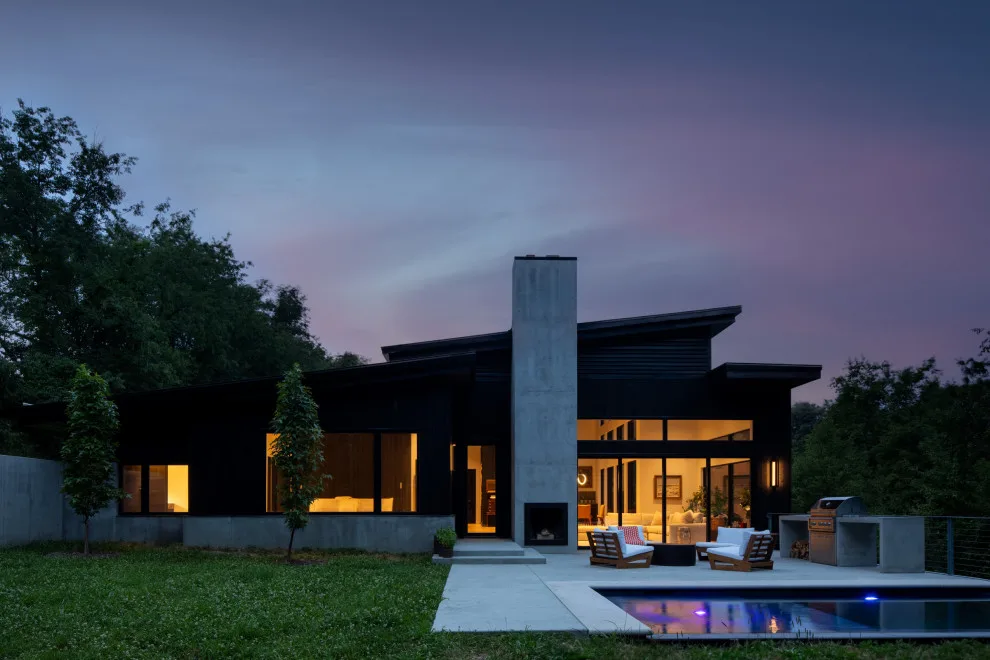 Contemporary Edge Residence - Sewickley, PA by Gaskill Architecture - Photo 11