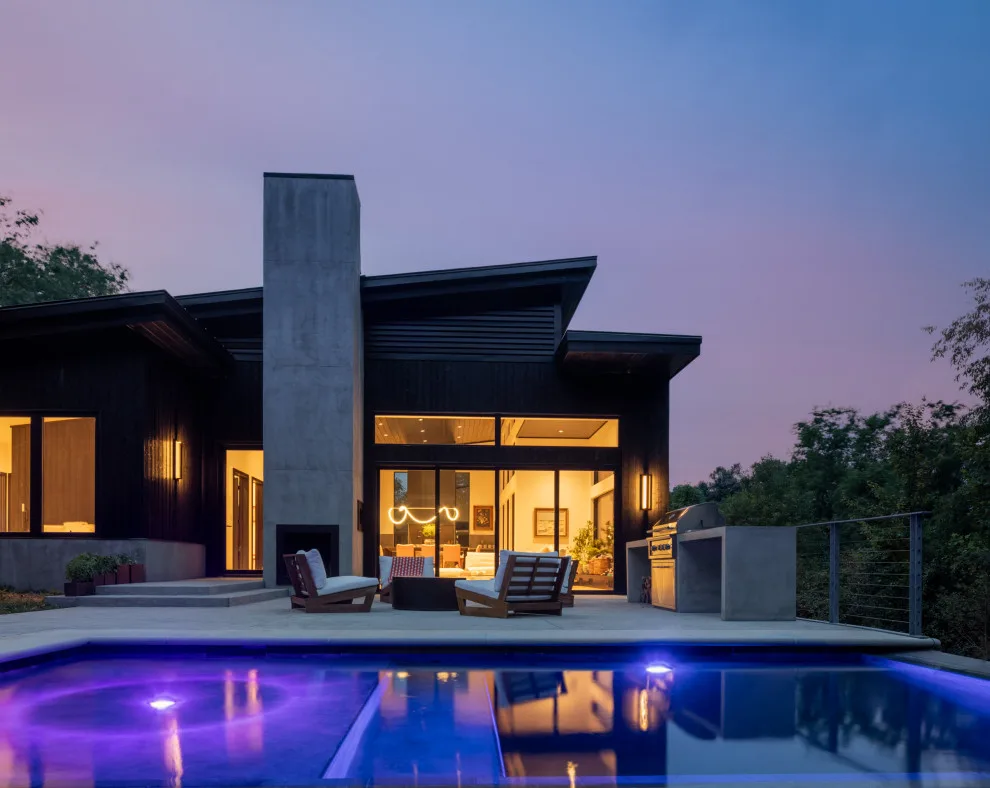 Contemporary Edge Residence - Sewickley, PA by Gaskill Architecture - Photo 7