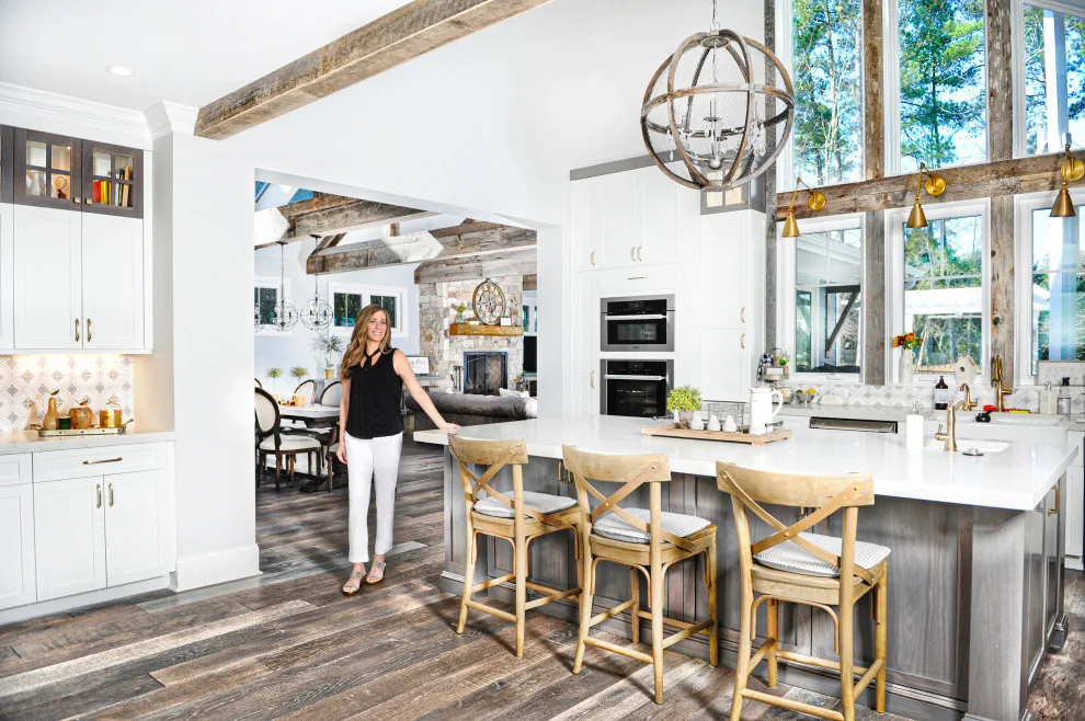 Contemporary Farmhouse Expansion / Remodeling by Dawn Christine, Architect PLLC - Photo 6