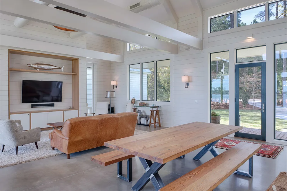Contemporary Lake Murray Farmhouse by Catalyst Architects, LLC - Photo 2