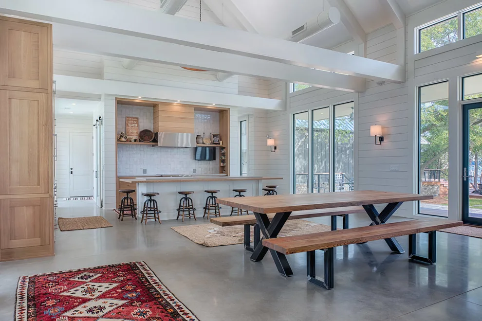 Contemporary Lake Murray Farmhouse by Catalyst Architects, LLC - Photo 13