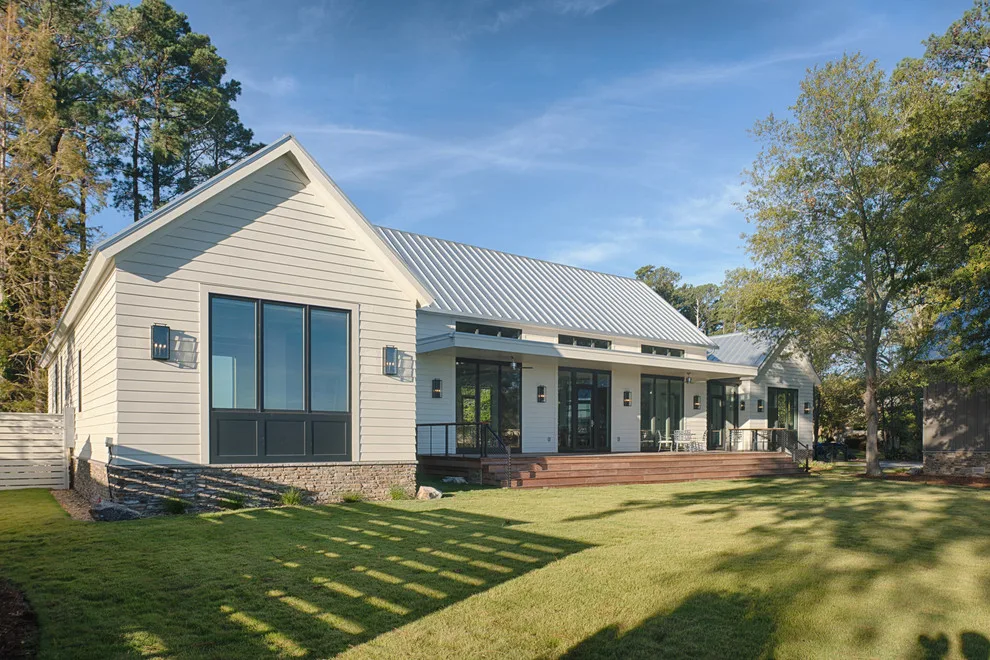 Contemporary Lake Murray Farmhouse by Catalyst Architects, LLC - Photo 30
